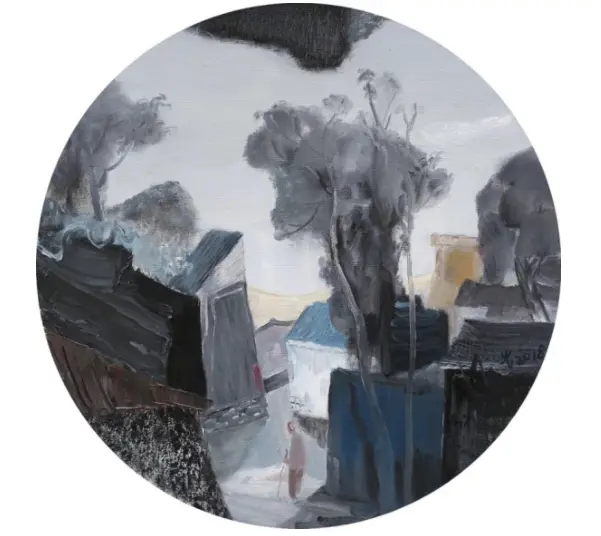 程晓光作品名称：峨庄风景之四