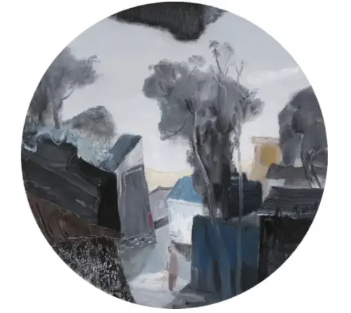 程晓光作品名称：峨庄风景之四